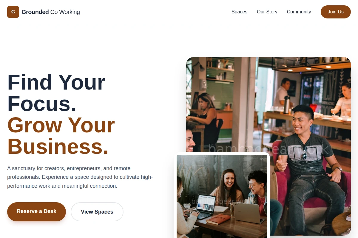 Grounded Co Working