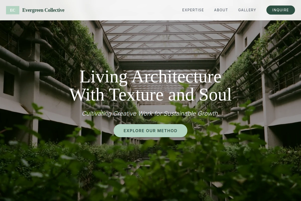 Textural Green Building